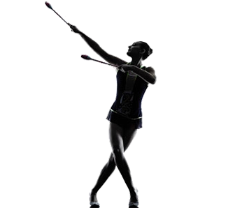 Baton Twirling Athlete