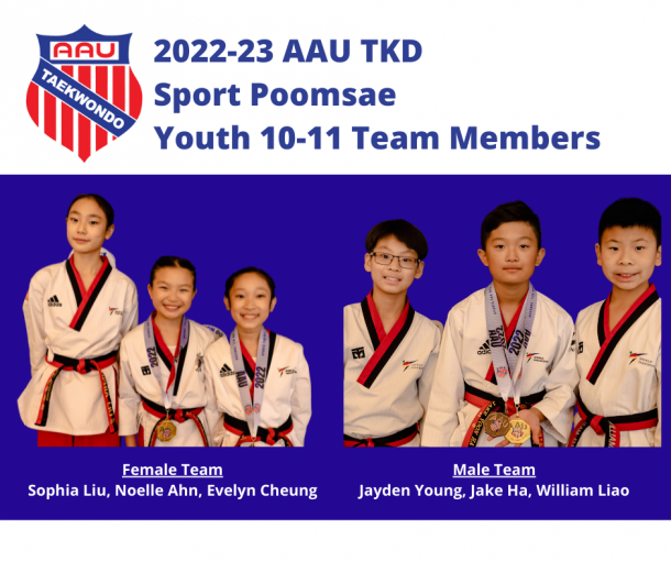 National Team Sport Poomsae Youth Team