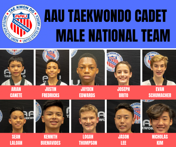 National Team 19TKD Cadet Male Team